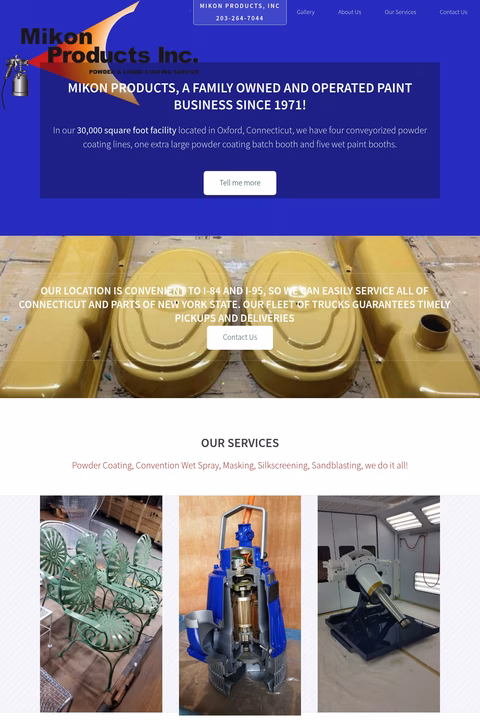 Mikon-Products Homepage 1440px