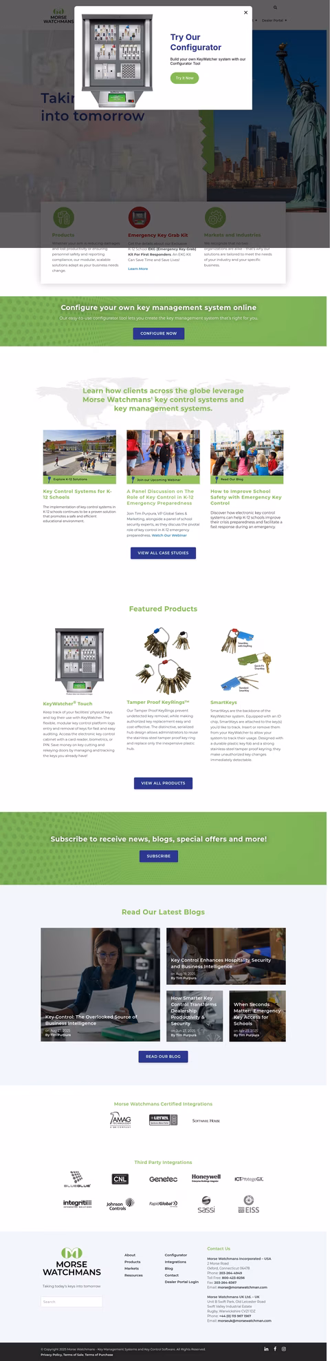 Morse-Watchmans Homepage 1440px