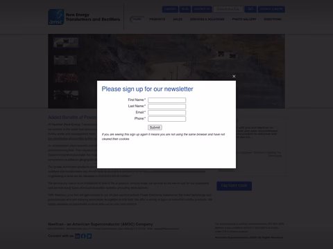 Neeltran Homepage 1440px