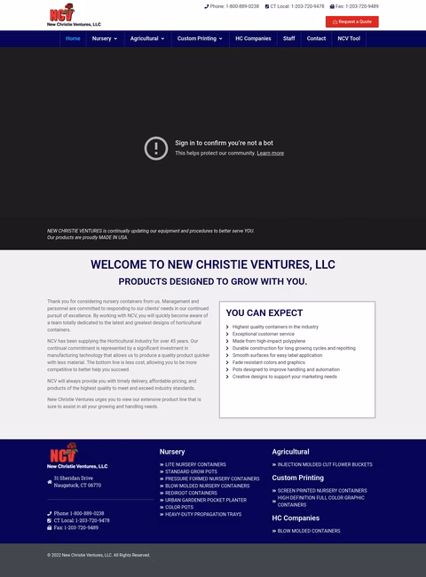 New-Christie-Ventures Homepage 1440px