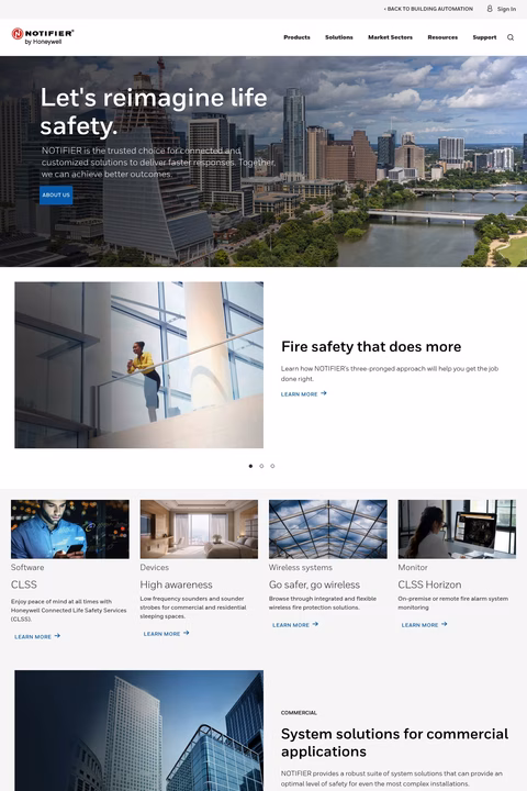 Notifier Us/En/Brands/Our-Brands/Notifier 1440px