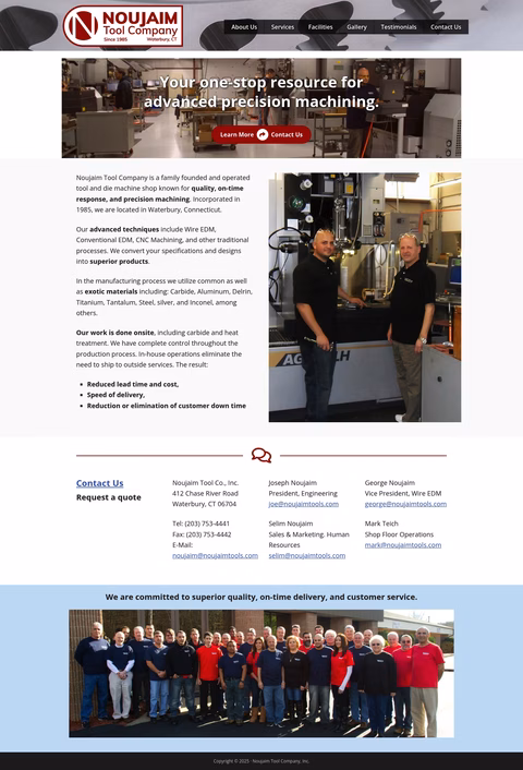 Noujaim-Tools Homepage 1440px