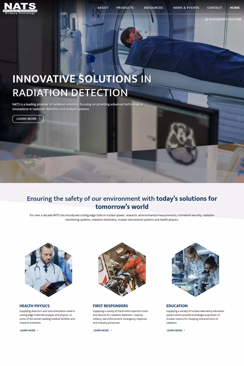 North-American-Technical-Services Homepage 1440px