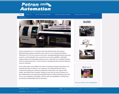 Petron-Automation Homepage 1440px