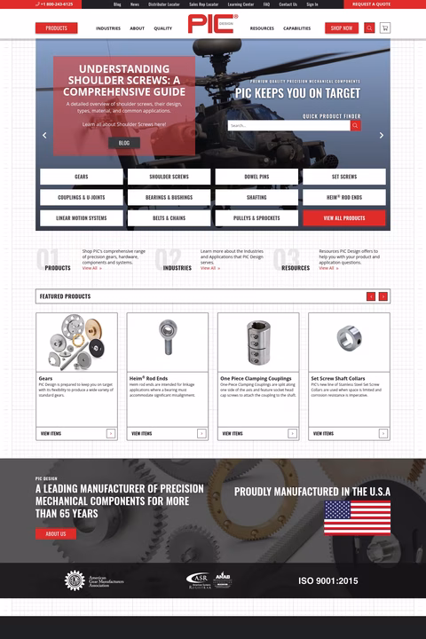 Pic-Design Homepage 1440px