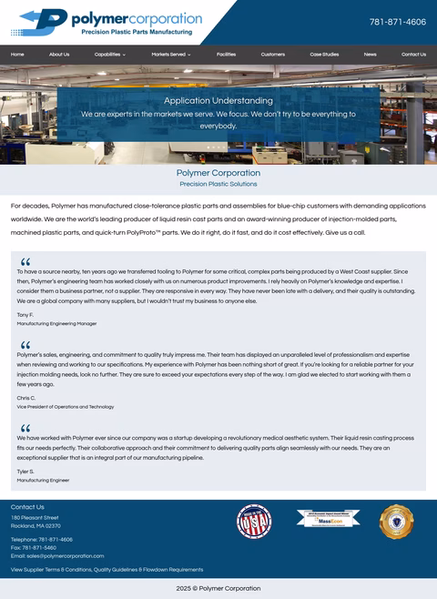 Polymer-Corporation Homepage 1440px