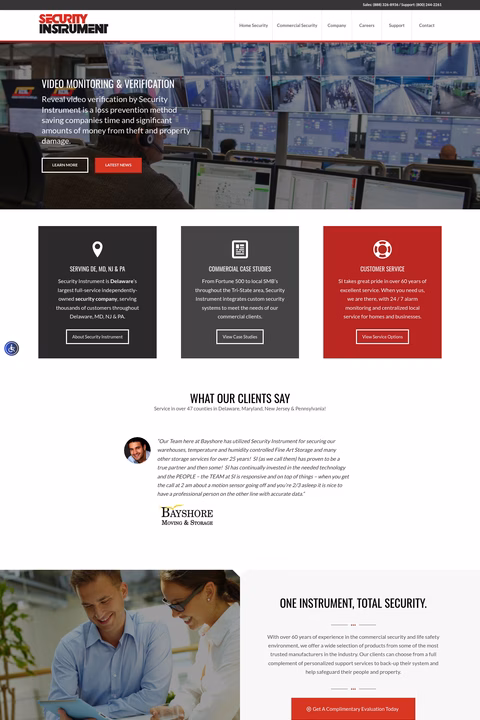 Security-Instrument Homepage 1440px