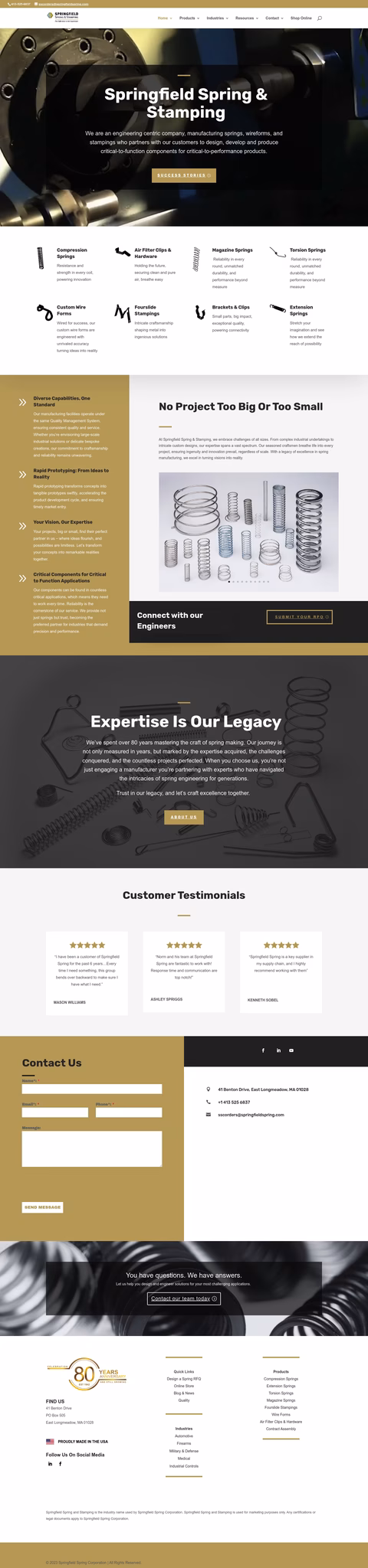 Springfield-Spring-Stamping Homepage 1440px