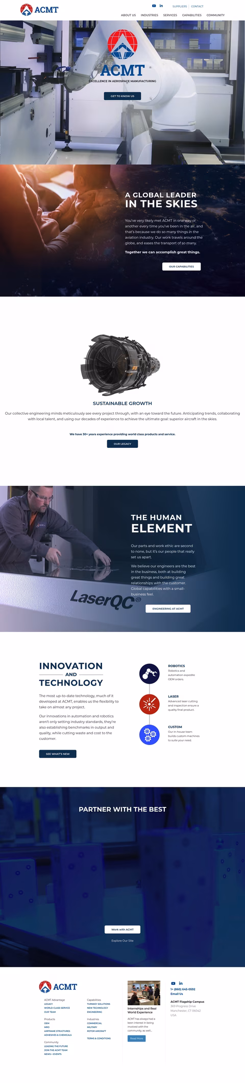 Acmt Homepage 1440px