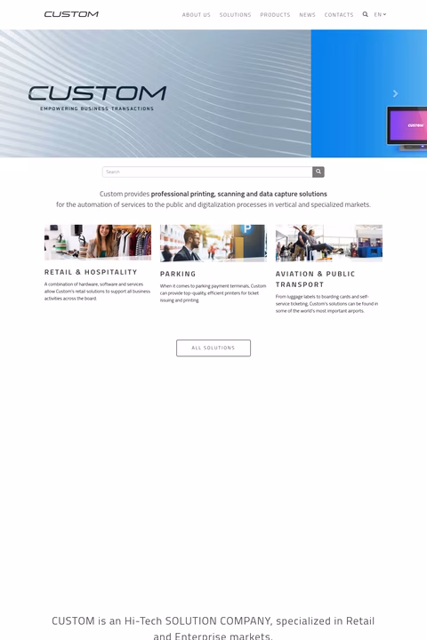 Custom-America Homepage 1440px