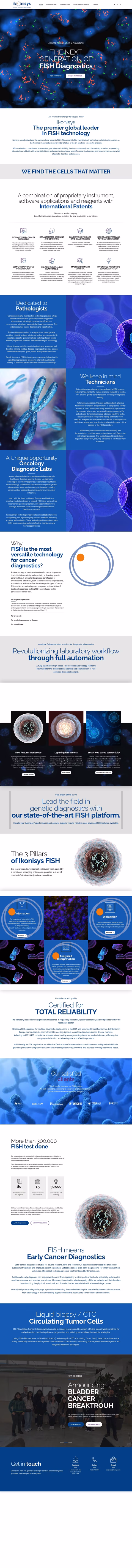 Ikonisys Homepage 1440px