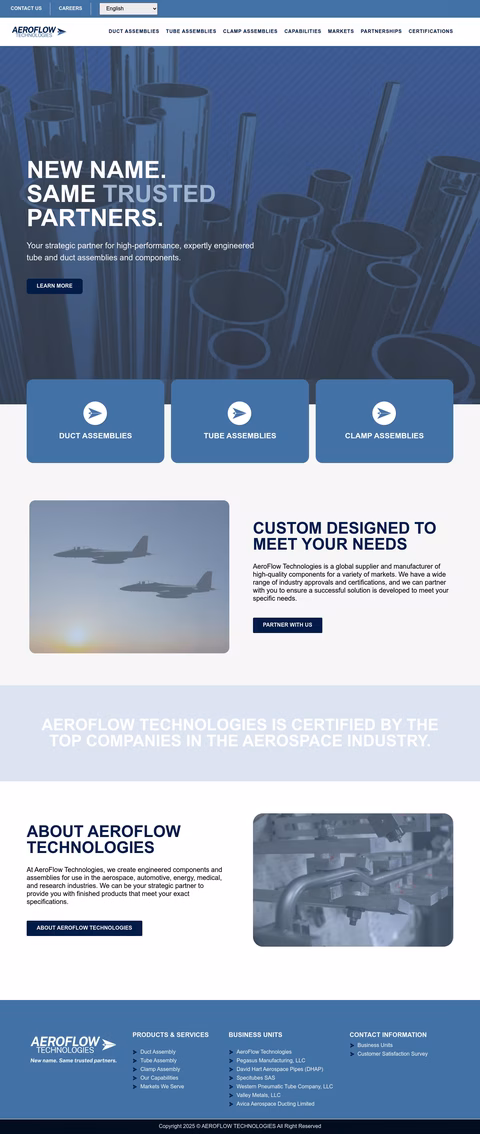 Leggett-Platt-Aerospace Homepage 1440px