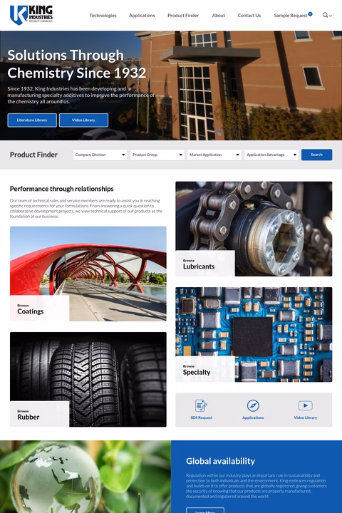 King-Industries Homepage 1440px