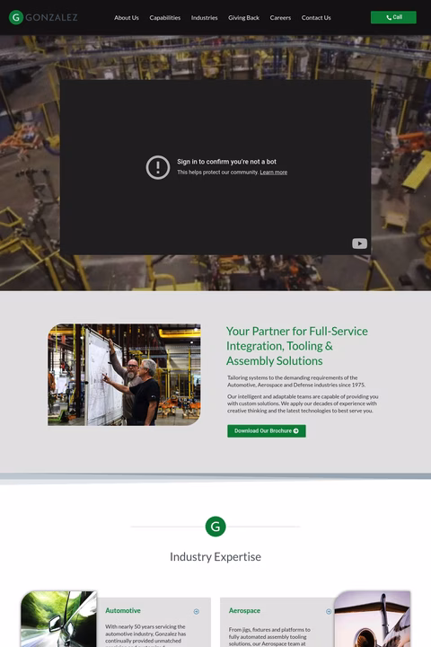 Gonzalez-Production-Systems Homepage 1440px