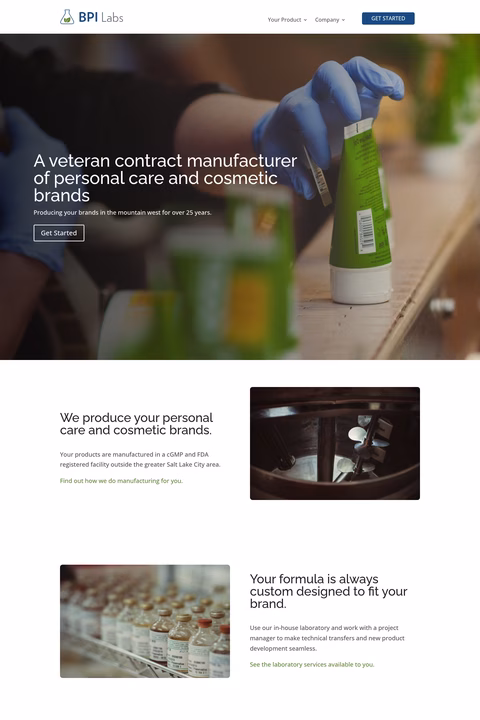 Bpi-Labs Homepage 1440px