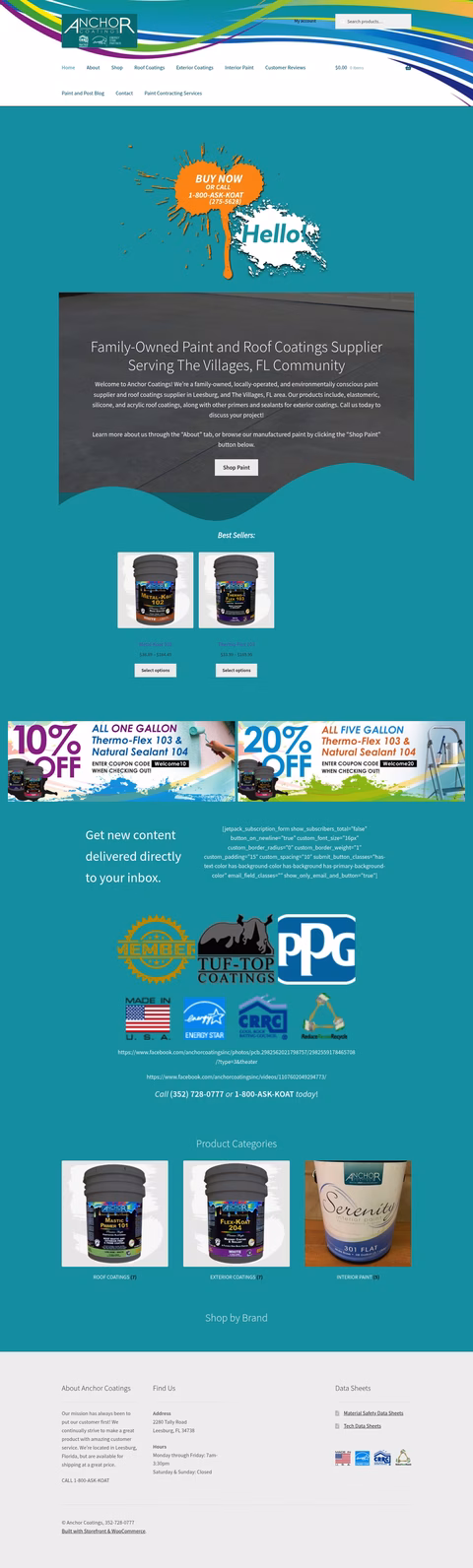 Anchor-Coatings Homepage 1440px