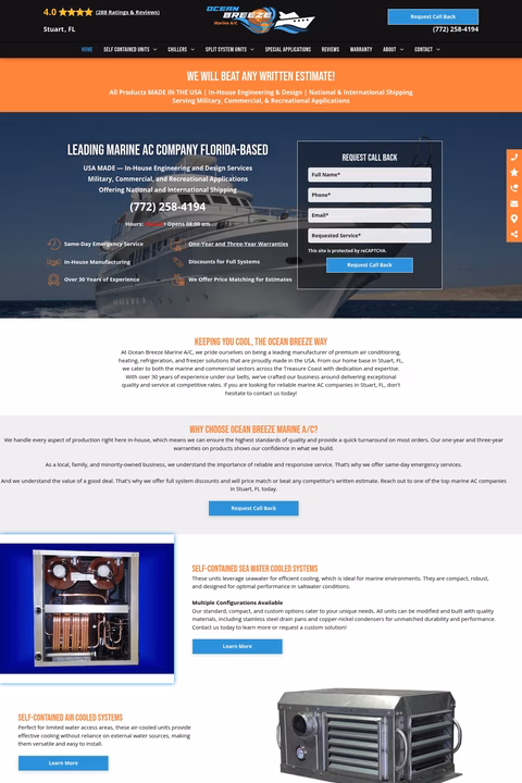 Ocean-Breeze-Marine-A-C Homepage 1440px