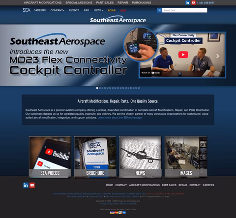 Southeast-Aerospace Homepage 1440px