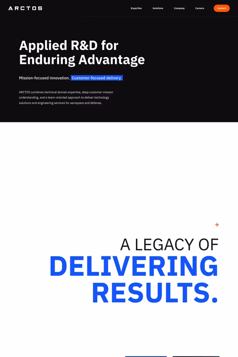 Arctos Homepage 1440px