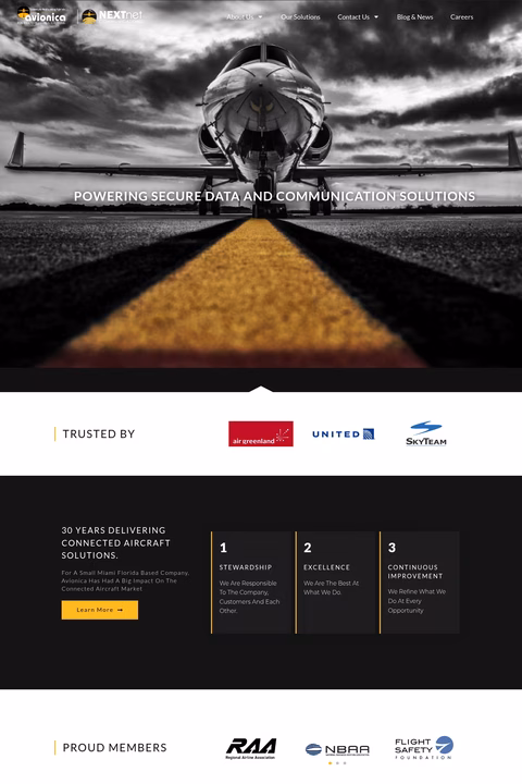 Avionica-Inc Homepage 1440px