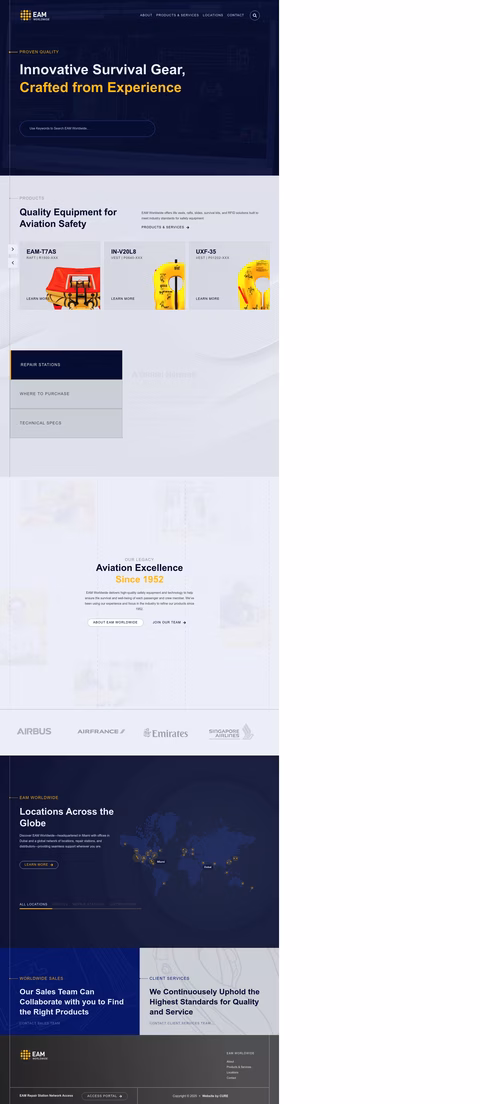 Eam-Worldwide Homepage 1440px