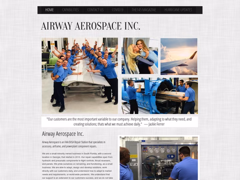 Airway-Aerospace Homepage 1440px