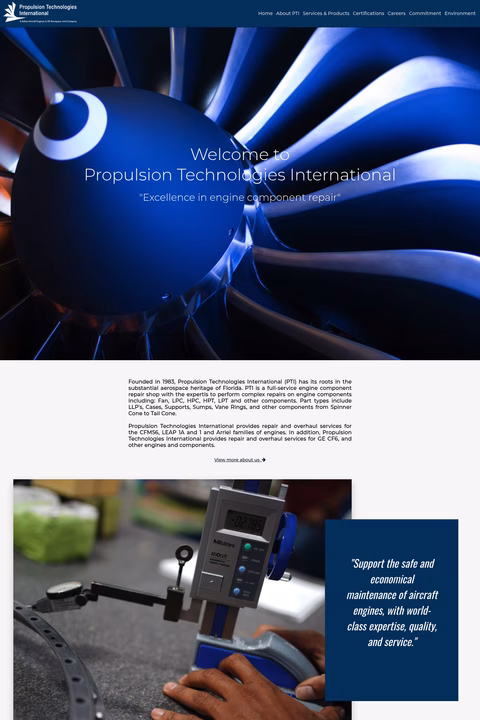 Propulsion-Technologies-International Homepage 1440px