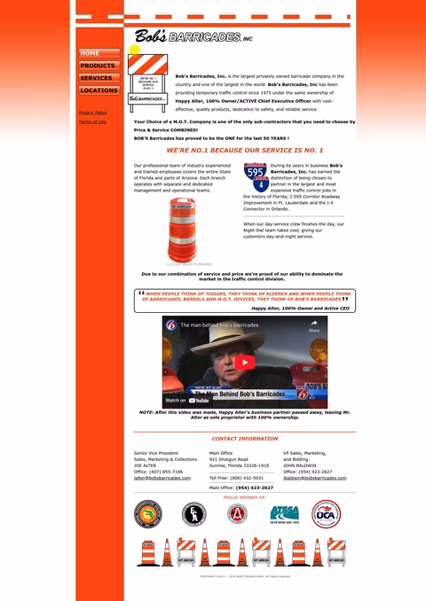Bobs-Barricades Homepage 1440px