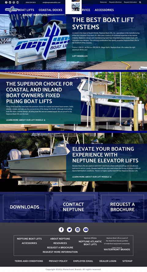Neptune-Boat-Lifts Homepage 1440px