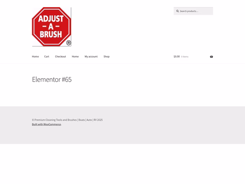 Adjust-A-Brush Homepage 1440px