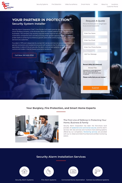 Security-Alarm-Corporation Homepage 1440px