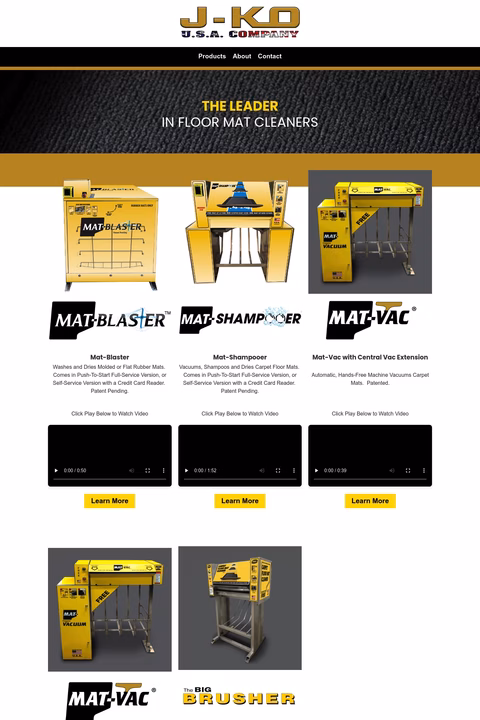 J-Ko-Company Homepage 1440px