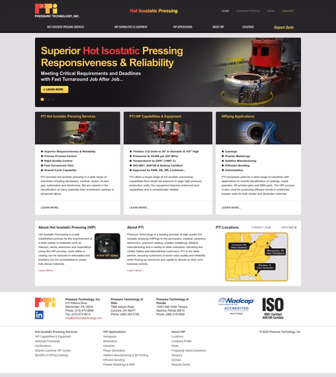 Pressure-Technology-Inc Homepage 1440px