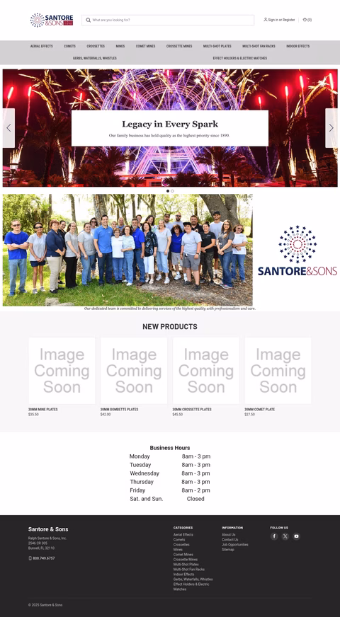 Santore-Sons Homepage 1440px