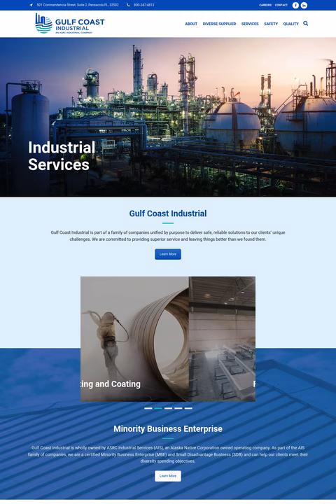 Gulf-Coast-Industrial Homepage 1440px