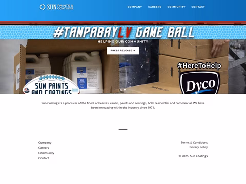 Sun-Coatings Homepage 1440px