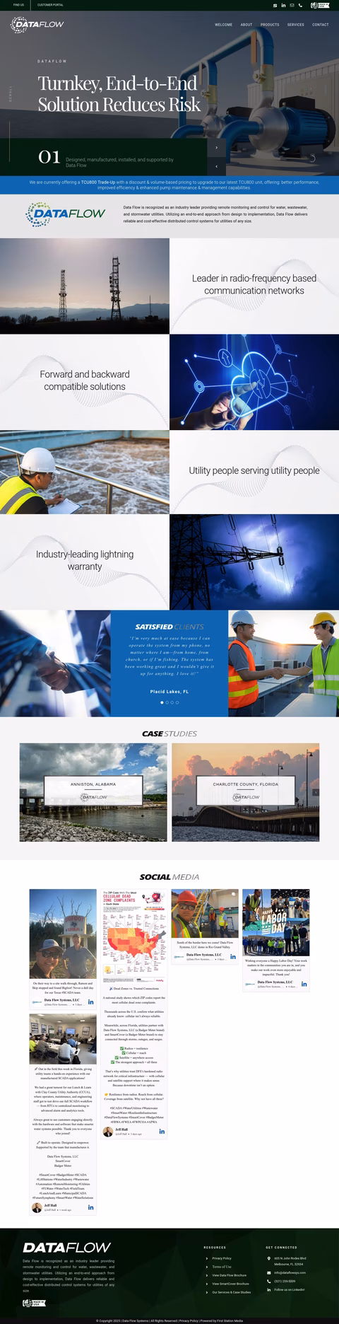 Data-Flow-Systems Homepage 1440px