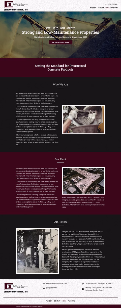 Cement-Industries Homepage 1440px