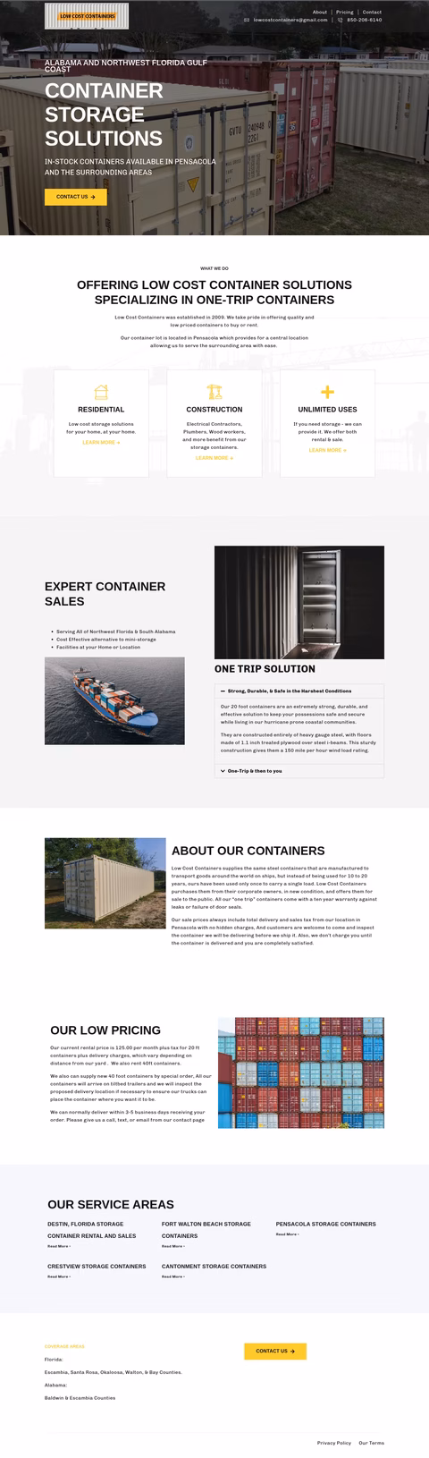 Low-Cost-Containers Homepage 1440px