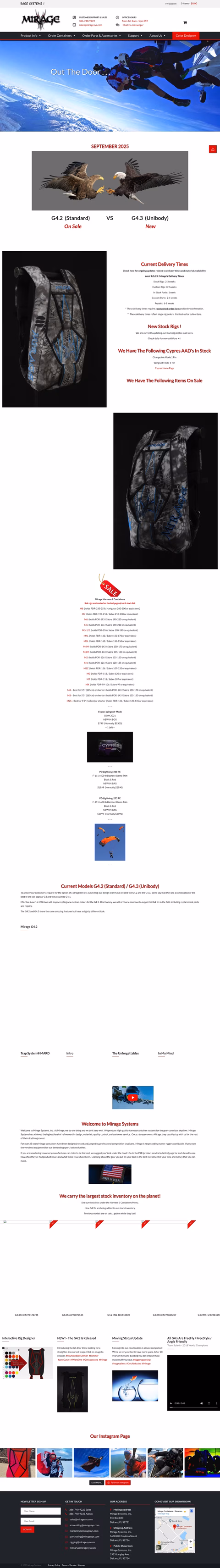 Mirage-Systems Homepage 1440px