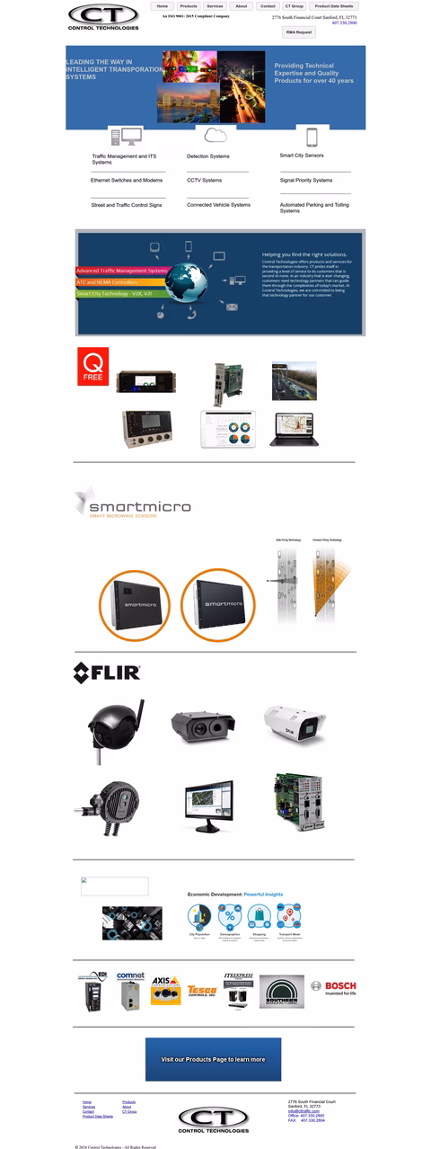 Control-Technologies Homepage 1440px