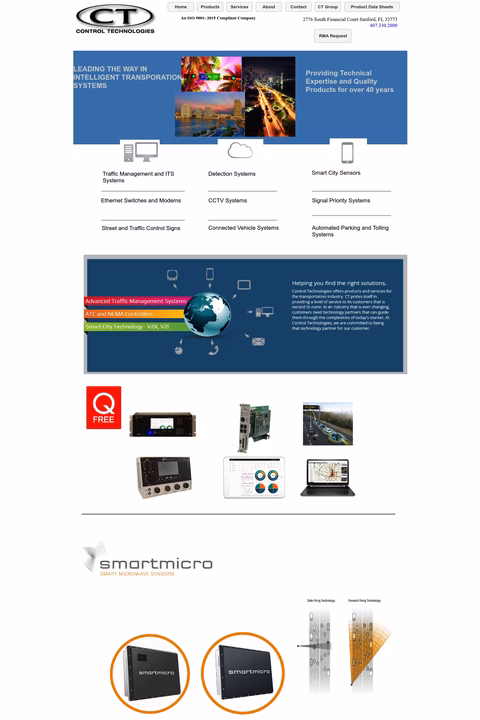 Control-Technologies Homepage 1440px