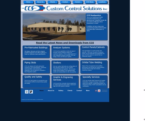 Custom-Control-Solutions Homepage 1440px