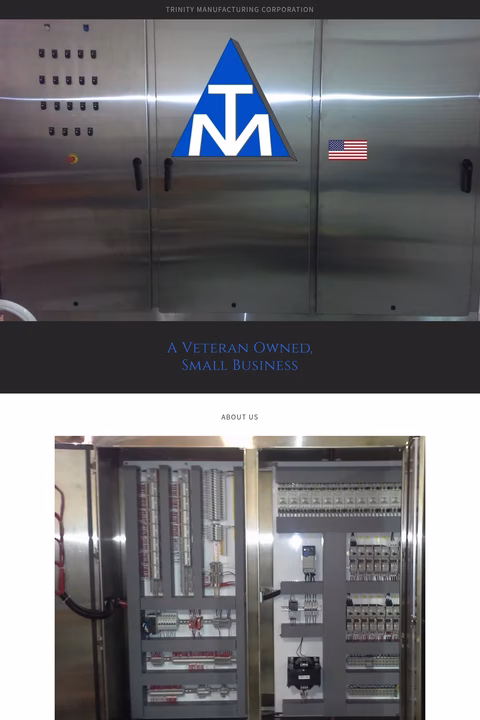 Trinity-Manufacturing-Corporation Homepage 1440px