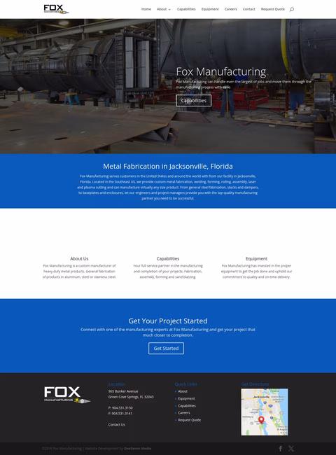 Fox-Manufacturing Homepage 1440px