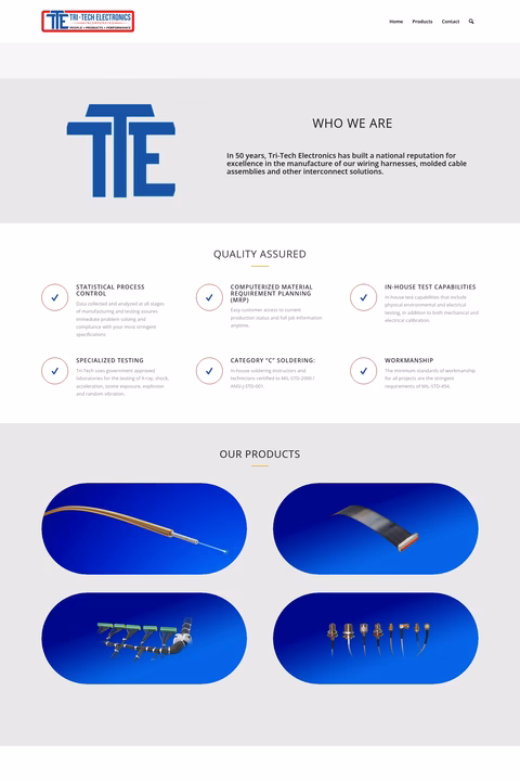 Tri-Tech-Electronics Homepage 1440px