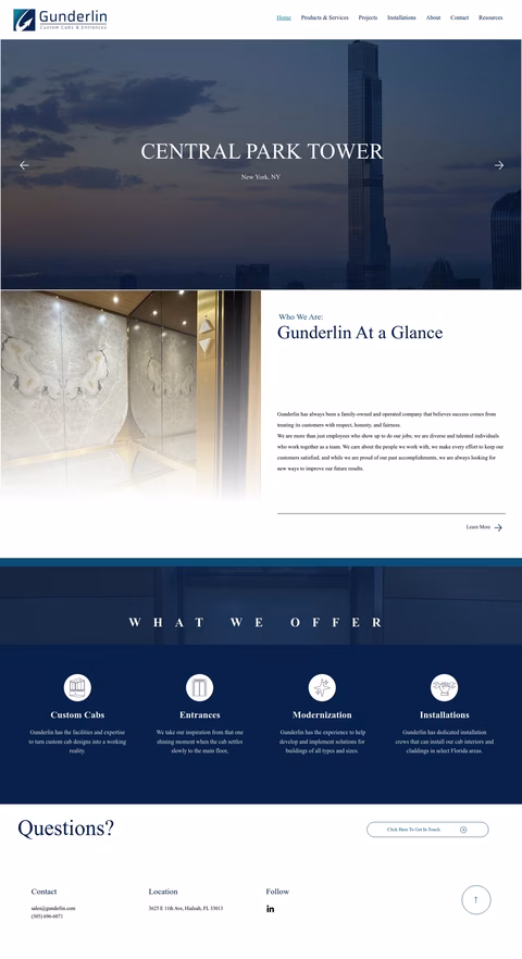 Gunderlin Homepage 1440px