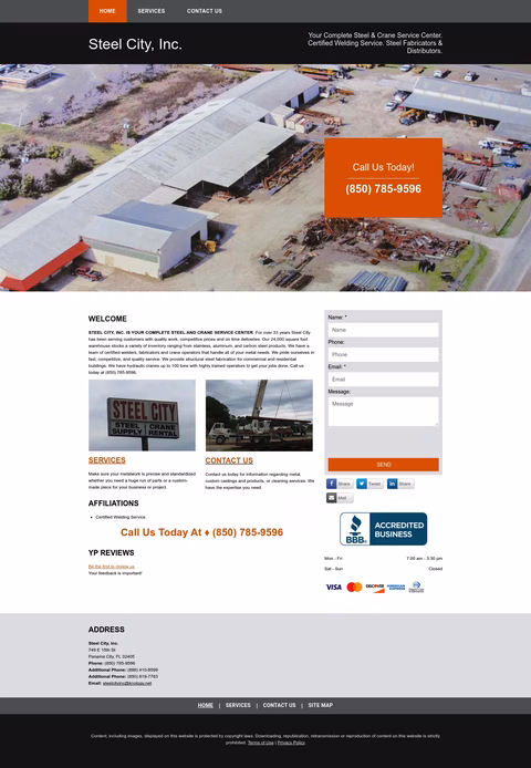 Steel-City Homepage 1440px