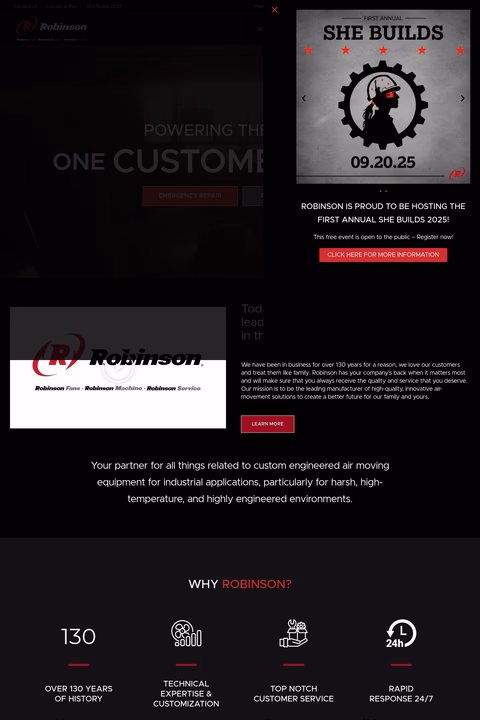 Robinson-Fans Homepage 1440px