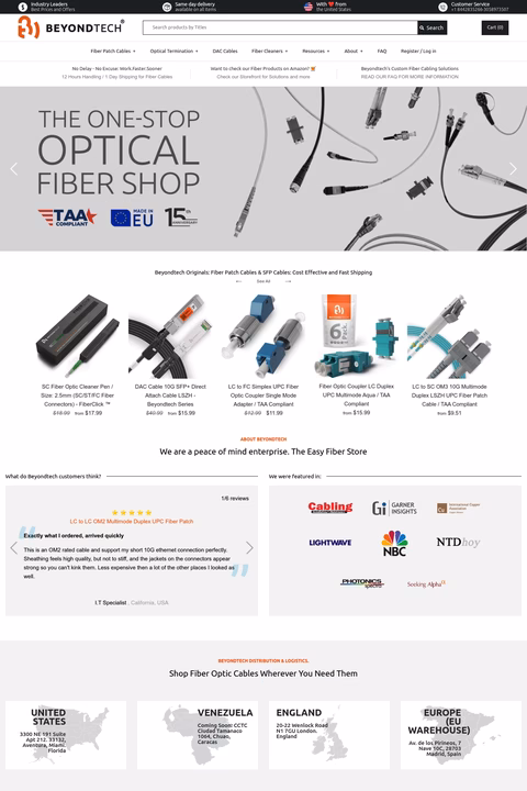 Beyondtech Homepage 1440px